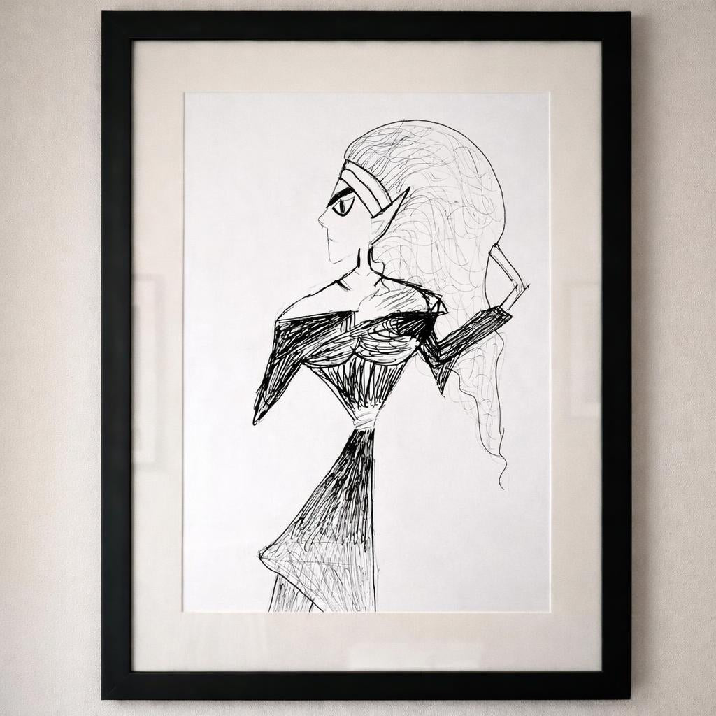 The Silver Serpent Dress — THE ICONS Collection (Limited Edition)