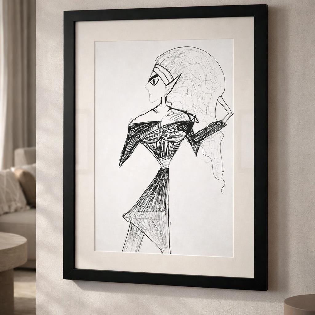 The Silver Serpent Dress — THE ICONS Collection (Limited Edition)